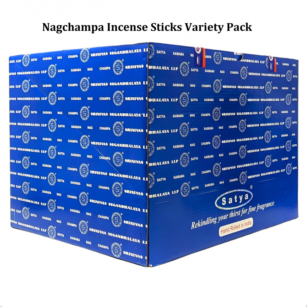 Satya Assorted Incense Display 84ct