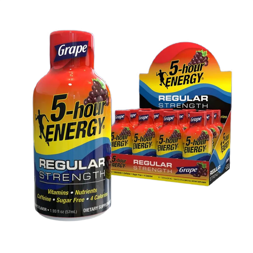 [1097] 5 HOUR ENERGY REGULAR 12 PK (Grape)