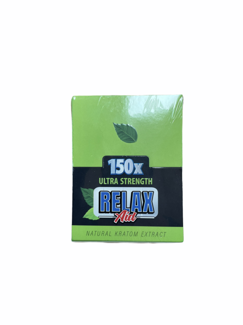 RelaxAid Shot - Kratom Extract 150x - 10ml - 12PK